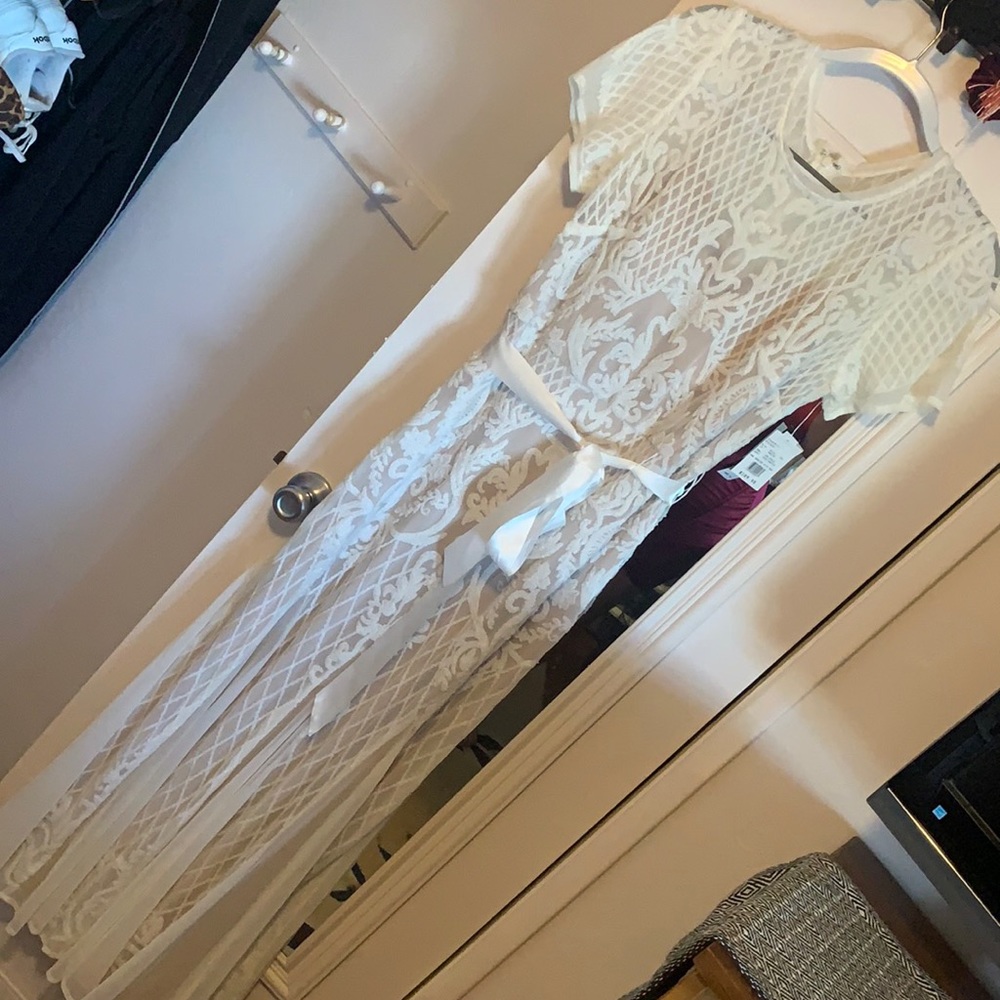 David’s Bridal wedding dress!